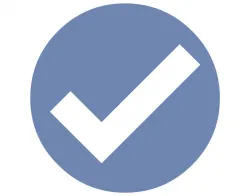 Verified Page badge icon on Facebook