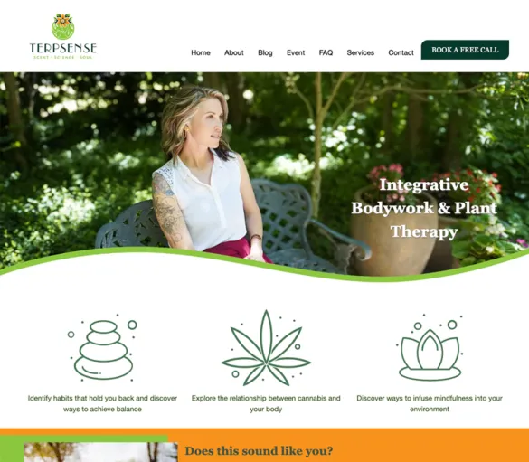 Terpsense – CBD Cannabis Lifestyle Integration and Therapeutic Touch